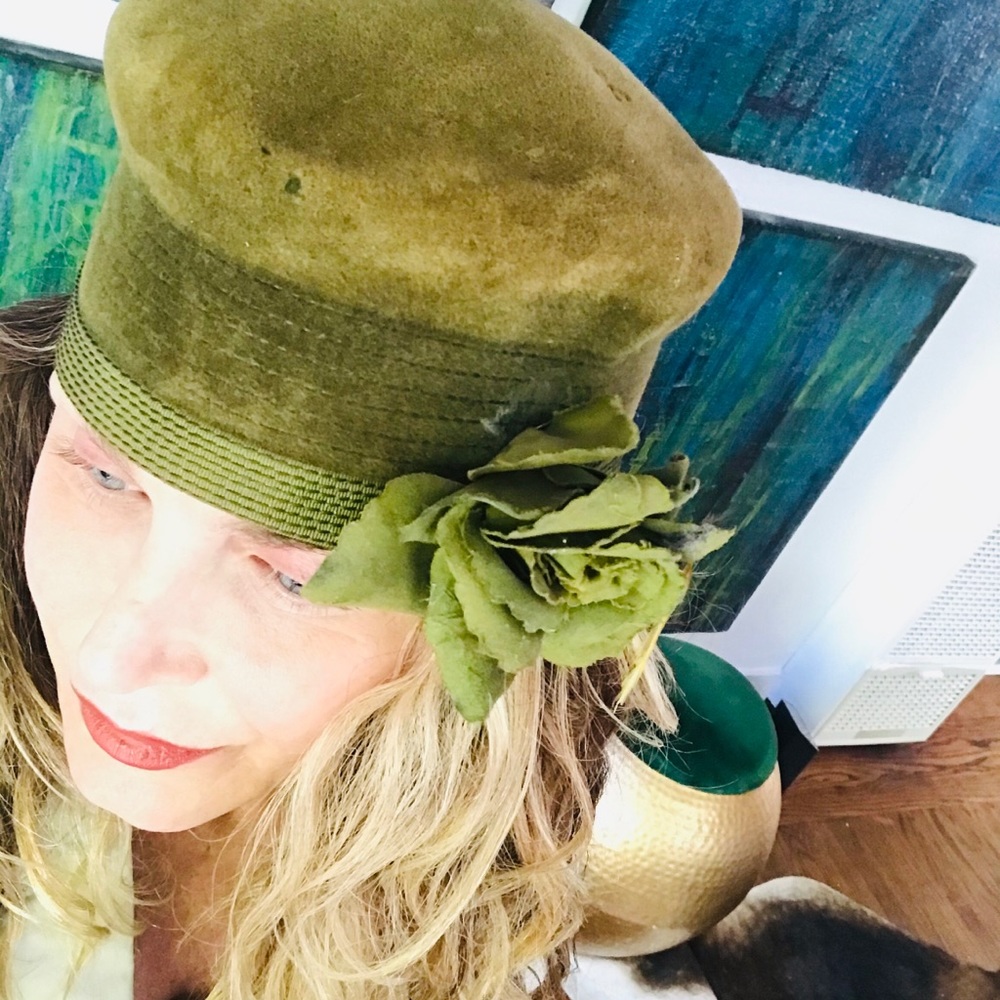 GALANOS CUSTOM MADE HAT